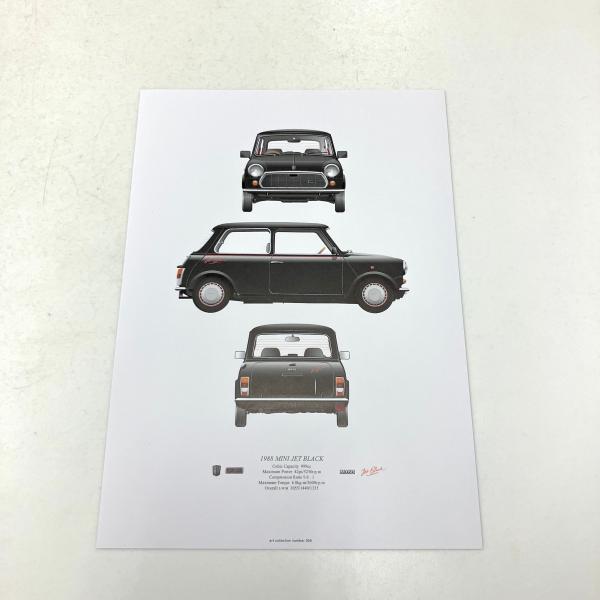 現品 1988 MINI JET BLACK ポスター : ミニマルヤマ - 通販 - Yahoo