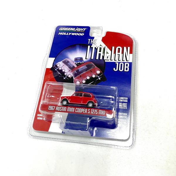 GREENLIGHT 1/64 THE ITALIAN JOB ミニカー レッド