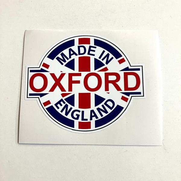 MADE IN OXFORD ENGLAND ステッカー : ミニマルヤマ - 通販 - Yahoo