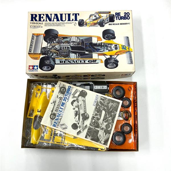 RENAULT RE 20 TURBO 1/12スケール 内袋未開封　未組み立て RENAULT RE 20 TURBO 1/12スケール 内袋未開封 未組み立て RENAULT RE