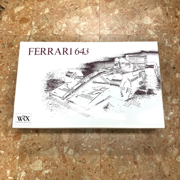 Ferrari（フェラーリ） 現品 新品 ROSSO 1/8 FERRARI 643 WRX