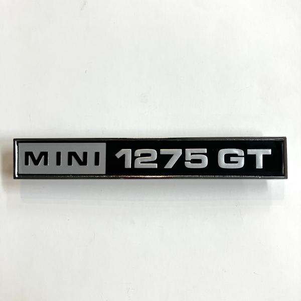 現品　リアエンブレム（1275GT/黒）