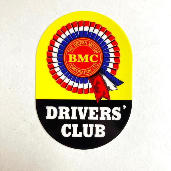 ローバー BMCドライバーズクラブステッカー 裏貼り : ミニマルヤマ