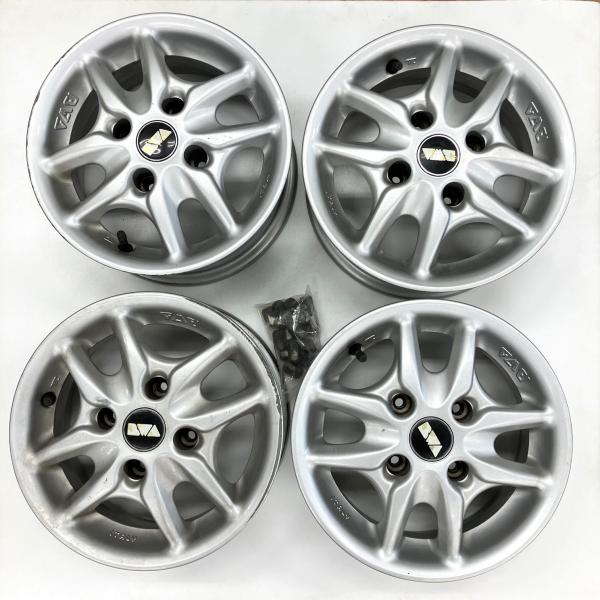 社外12インチアルミホイール　マルチ穴　12x4.5j 4本 送料無料 12インチ アルミホイール 4.0 +42 JWL-T 4穴