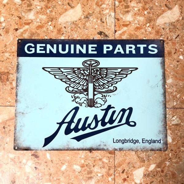 Austin GENUINE PARTS レトロ風プレート : ミニマルヤマ - 通販