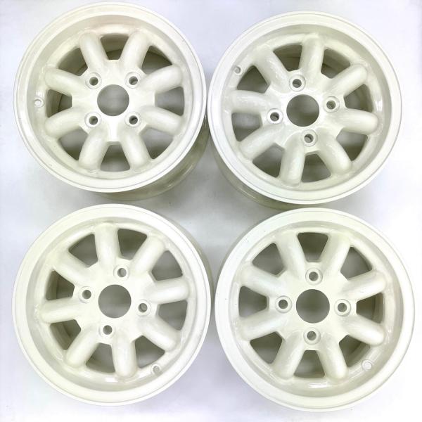 ミニ　純正アルミホイール　4本　美品 ローバー □業者宛送料安 ローバーミニ クーパー純正12インチアルミ