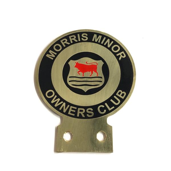 ローバー 現品 MORRIS MINOR OWNERS CLUB エンブレム : ミニ