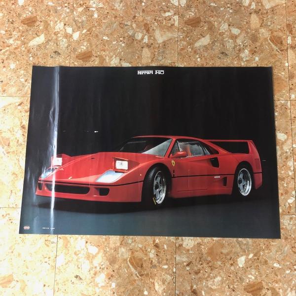 現品 Ferrari F40 ポスター : ミニマルヤマ - 通販 - Yahoo
