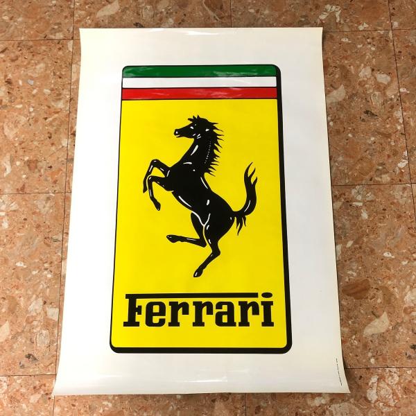 現品 Ferrari 跳ね馬 ポスター : ミニマルヤマ - 通販 - Yahoo