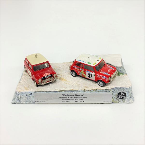 激レア】the legend lives on ミニカーmini cooper 激レア】the legend