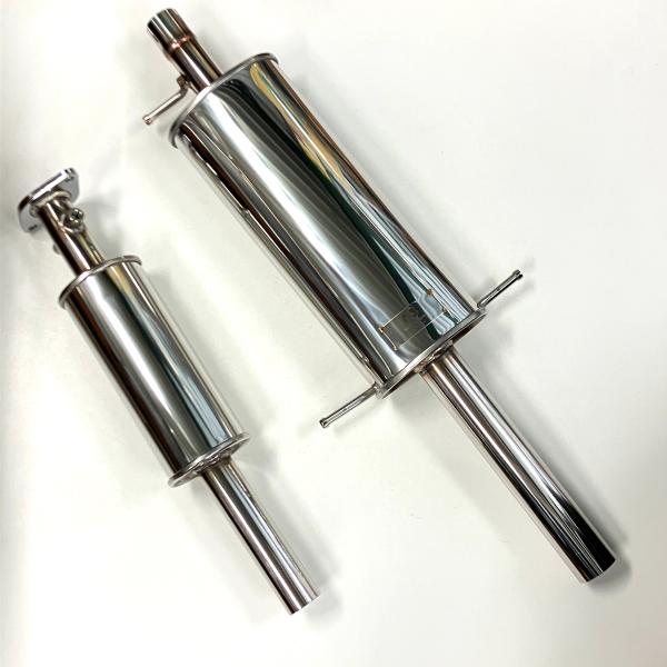 r.3 日本製 サイレントバージョン ステンレスセンターマフラー : ミニ