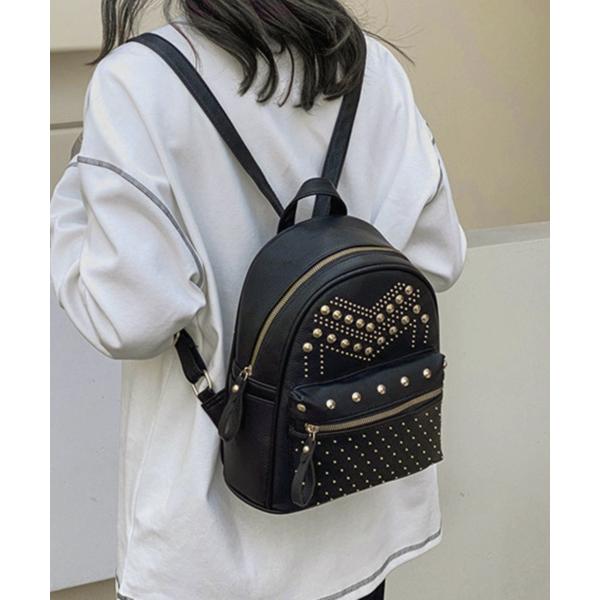 miniministore リュックサック スタッズ フェイクレザー