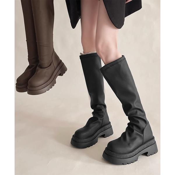 miniministore（ミニミニストア） ロングブーツ 厚底ブーツバック