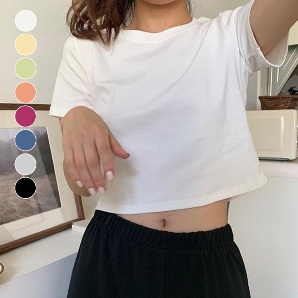 miniministore（ミニミニストア） ショート丈tシャツ へそ出し 8色 夏