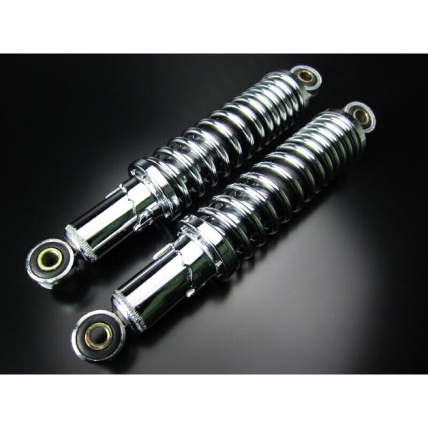 ダックス シャリィ リアショック280mmクロームメッキ : ミニモト公式