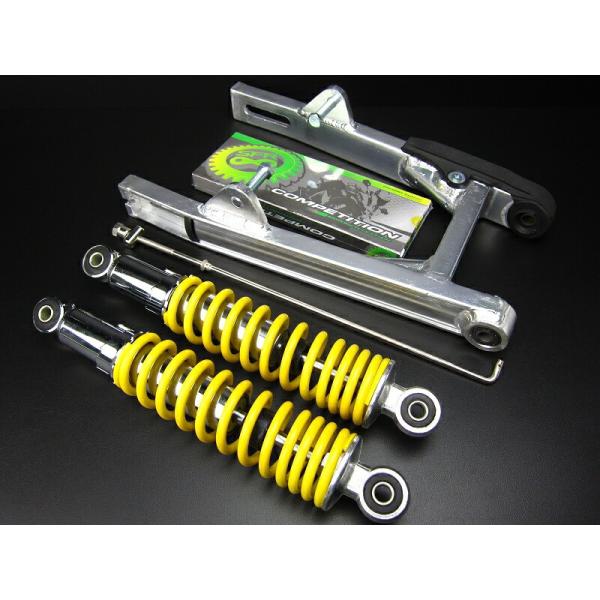 モンキースイングアーム5cm+リアショック280mm : ミニモト公式 Yahoo