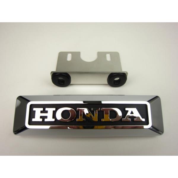 ダックス、シャリィHONDAエンブレム(小)&ブラケット