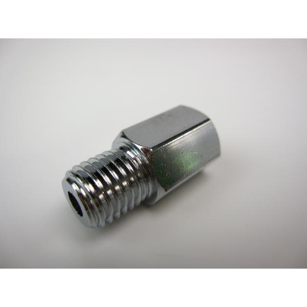 ■商品内容ミラー取り付けボルト変換アダプターミラーとブラケットの異なるネジ規格を一致させることができるパーツミラーを買い足す必要がなく、経済的に対応できる便利なパーツ■仕様ミラー逆ネジＭ１０ボルトをブラケット正ネジＭ１０ナットに取り付けする...