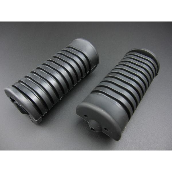 ホンダ純正モンキーラバーステップ２個６V、１２Vモンキーへ取り付けできます。■適合Z50J-1300000〜1885477Z50J-200000〜Z50J-1000001ー1195595（注意：鉄棒が入る穴が丸いタイプのみ）ダックス　１２Ｖ...