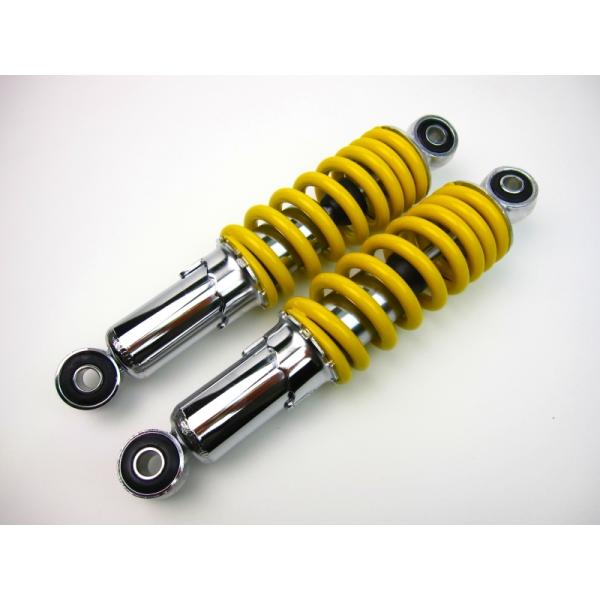 モンキーリアショック2本240mmイエロー : ミニモト公式 Yahoo