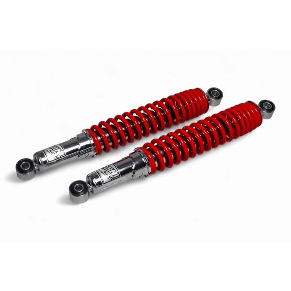 スーパーカブ50(FI) 110 レッド 345mm 強化リアショック