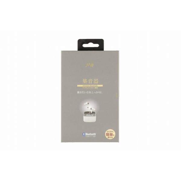 Bluetoothイヤホン機能付集音器 ホワイト TA-HN1WH たのしいかいしゃ
