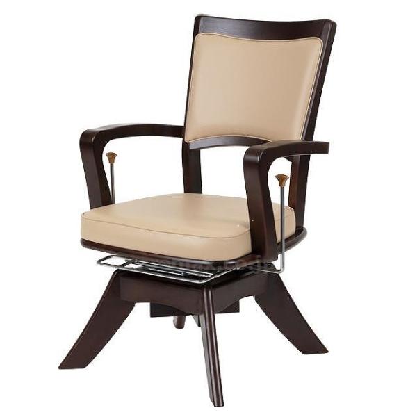 ・回って止まって前後にスライド！軽い力でテーブルにピタッ！機能アップ！・左右にロングレバーを標準装備、利き手を選びません。座面下のスペーサーの脱着により、座面高を2段階（44cm・39cm）に調整。・回転レバーを引くことでロックが解除され、...