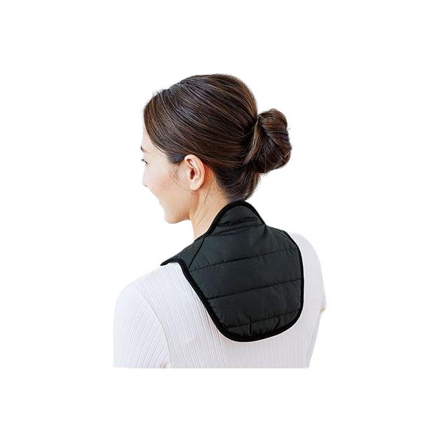 ・首・肩をあたためて心地よく。・首周り約42cmまで対応。・首筋をしっかりカバーできるハイネック使用。・カイロが入るポケット付きでさらに暖かく。※カイロは付属していません。●サイズ／約幅33×長さ35.5cm●重さ／約46g●材質／ポリエス...