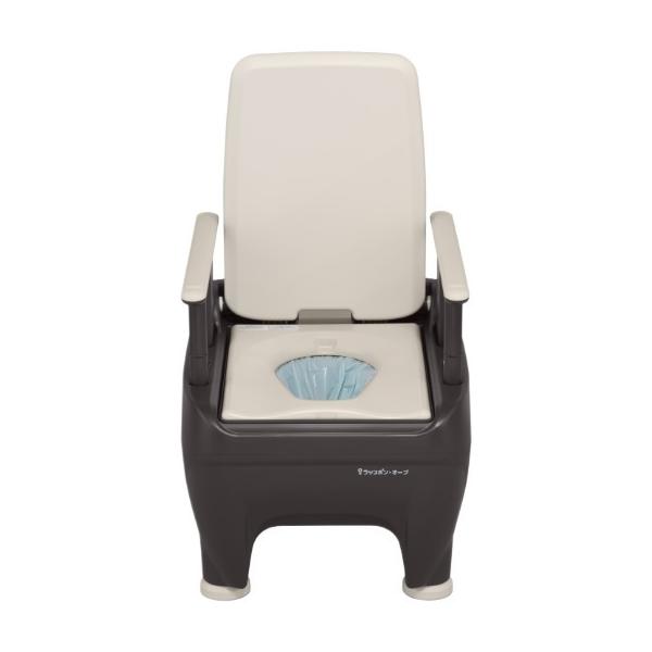 ラップポン オーブ 自動ラップ式 簡易トイレ 介護用ポータブルトイレ ラップポン・オーブ 商品説明＆使い方