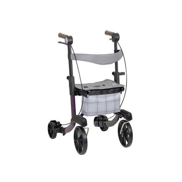 ・いつも一緒に。女性に扱いやすい軽量・コンパクトな歩行車。・車体幅は業界最小の48cm。折りたたみサイズもコンパクトで、収納に便利です。・杖のワンタッチ着脱：クリップ式なので、片手で簡単に杖を着脱することができます。対応杖外径は1.6〜2....