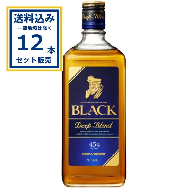 ブラックニッカ アサヒ ブラックニッカディープブレンド 瓶 700ml×12本