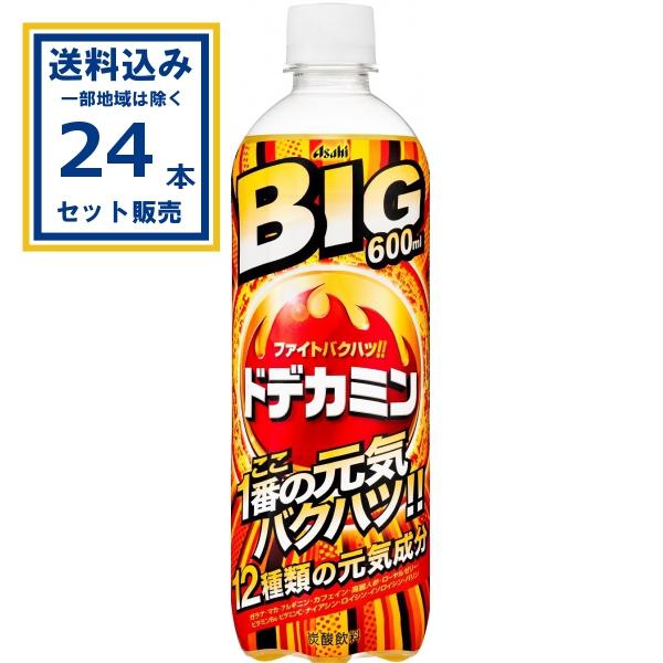 ドデカミンBIG アサヒ 600ml×24本×1ケース(24本) (送料無料 、一部地域