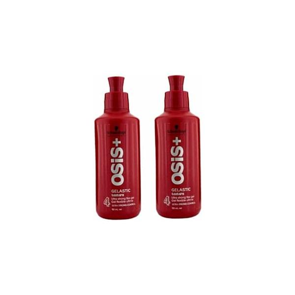 新品未使用品　2本セット　オージス　ゲラスティック　OSIS+ シュワルツコフ ホールド力抜群の「オージス ゲラスティック」レビュー