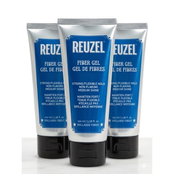 REUZEL（ルーゾー） 3本セット ファイバージェル 100ml REUZEL FIBER