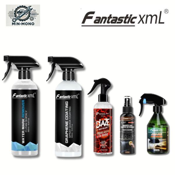 (洗車フルセット)グラフェンコーティング 水垢落とし スケール除去剤 鉄粉除去 未塗装樹脂 曇り止め コスパ最強 光沢 撥水 艶出