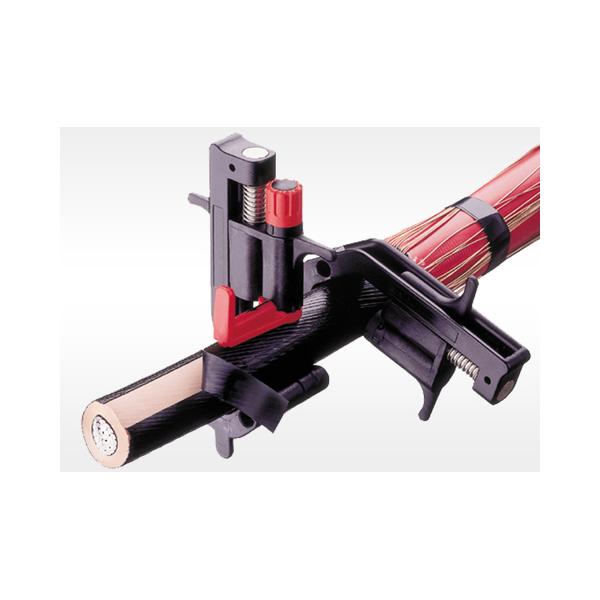 HLSは今までの概念とは異なる観点で開発された製品ですコンパクトでシンプルで多機能外部半導電層の円周、らせん、縦方向切断を可能としています作業範囲径は僅か130mm円周方向と縦方向切り替え作業性に優れます多くのサイズに適合、最大33ｋV電力...