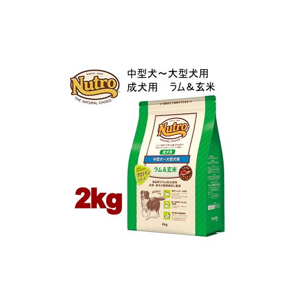 ナチュラルチョイス ニュートロ ラム＆玄米 中型犬〜大型犬用 成犬用