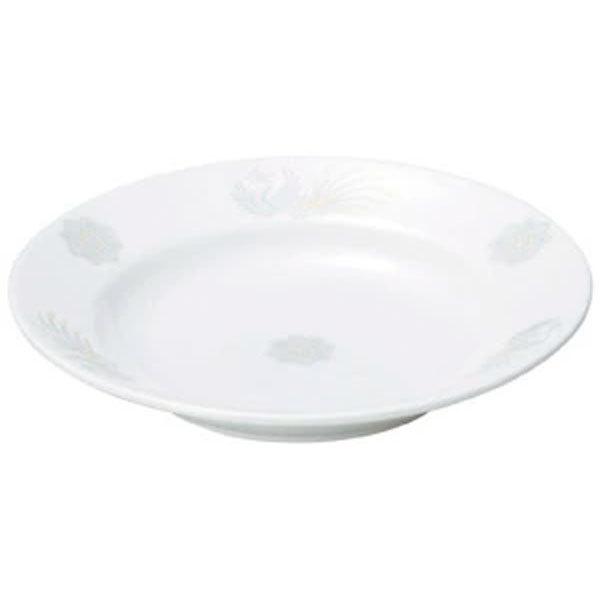 北京 8吋スープ 中華食器 丸皿（M） 業務用 日本製 磁器 約20.7cm 定食