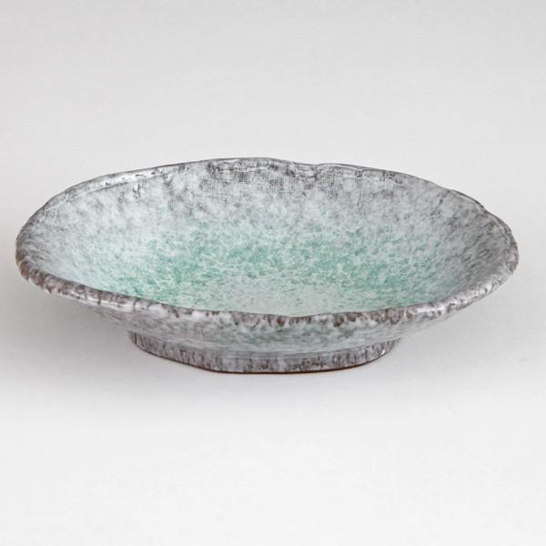 青釉 9号小判深鉢 和食器 盛鉢 業務用 約27cm 和食 和風 鉢 大鉢
