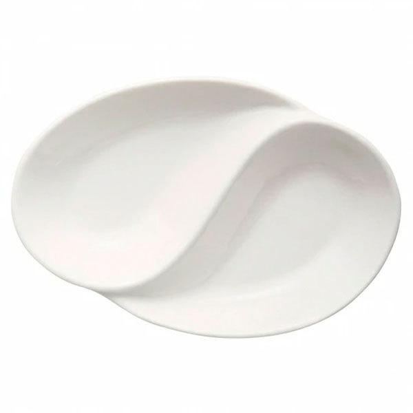   楕円形皿　２枚 西海陶器 彩々 楕円皿揃 20585 1セット（直送品） - アスクル