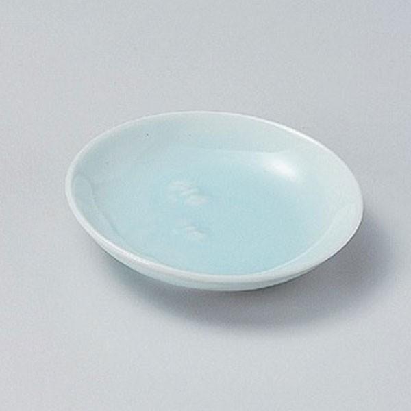青白磁鷺草小皿 11cm 和食器 フルーツ皿・銘々皿・取皿 業務用 : 業務