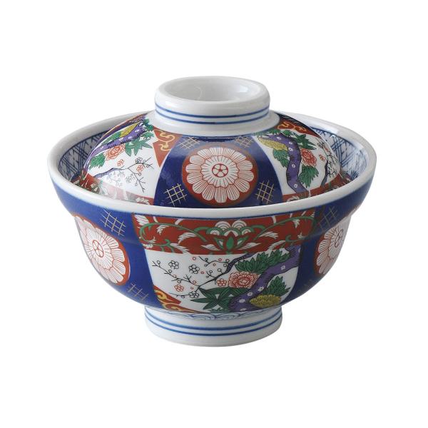 錦牡丹蓋丼 和食器 蓋丼 業務用 約15.7cm 和食 和風 どんぶり 蓋付