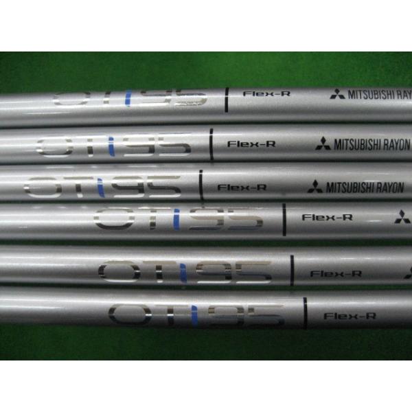 人気絶頂即納 厳選中古シャフト 三菱ケミカル Mitsubisi Chemical Ot I95 6本セット フレックス R 高価値セリー