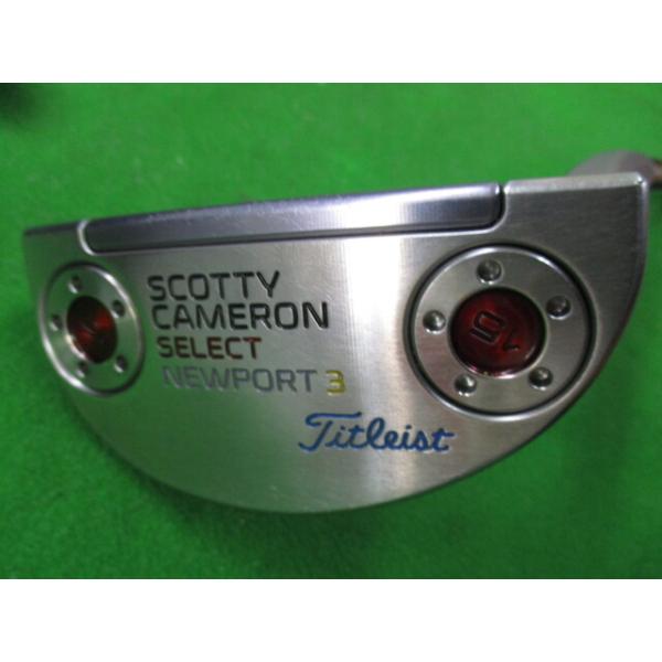 【特選中古】スコッティキャメロン/SCOTTY CAMERON　Select (2016) NEWPORT 3　 シャフト  STEEL（33インチ）