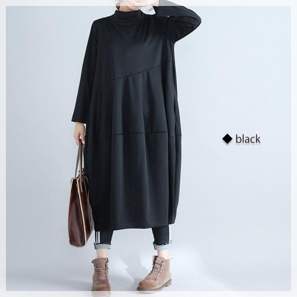 ワンピース レディース ふんわりロングワンピース オフィス 上品 50代