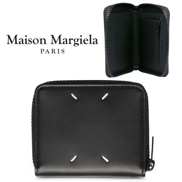 Maison Margiela メゾンマルジェラ ラウンドジップ折り財布 レザーウォレット ブラック S55UI0197 PS935 T8013  :mm00018:ミネドマロン ヤフー店 - 通販 - Yahoo!ショッピング