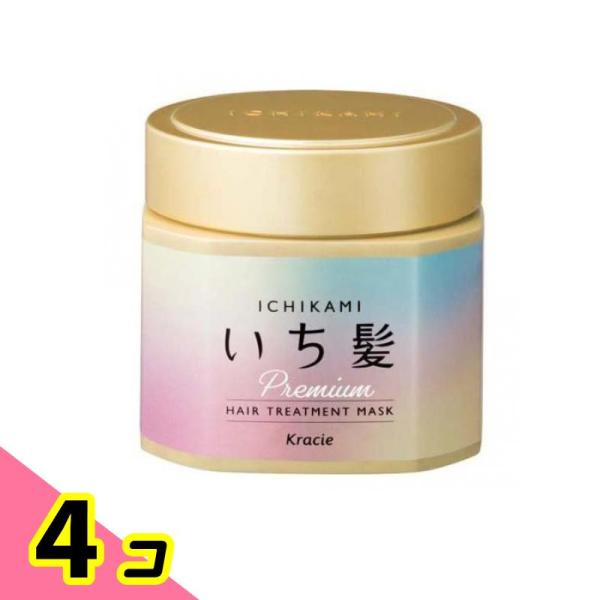 クラシエ いち髪 プレミアム ラッピングマスク 200g×12個 Kracie（クラシエ） いち髪 プレミアム ラッピングマスク 200g 4個