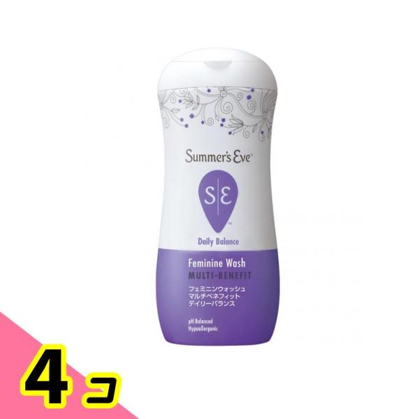 サマーズイブ フェミニンウォッシュ マルチベネフィットデイリーバランス 237mL 4個セット