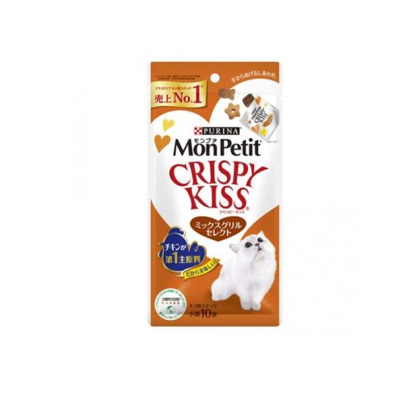他サイト： ピュリナ モンプチ クリスピーキッス ミックスグリルセレクト 3g× 10袋入 (1個)の商品画像