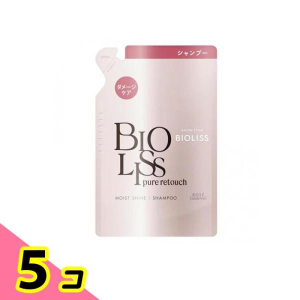 コーセーコスメポート SS ビオリス ピュアレタッチ ぱやとぅや シャンプー 詰め替え用 340mL ×5個
